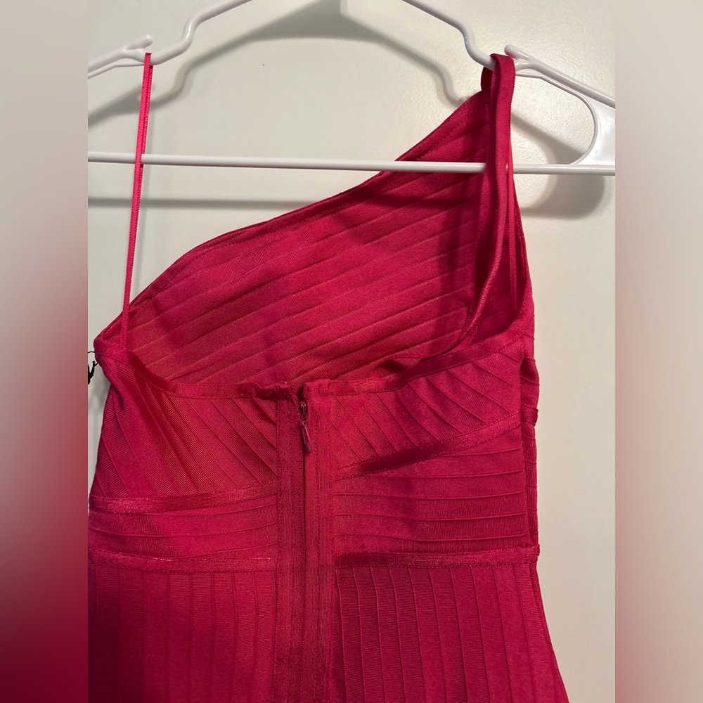 NWT by the way by Superdown Krystal Asymmetrical Mini Dress - Picture 10 of 10